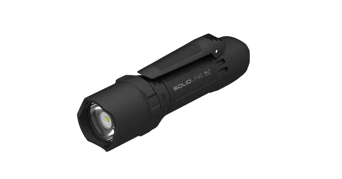 Lukturis Led Lenser Solidline SL7 Black