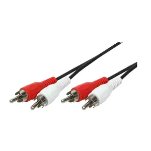 Audio cable LogiLink 2xRCA - 2xRCA 2.5m