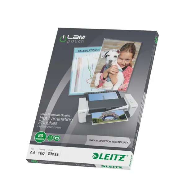 Laminēšanas kabatas Leitz iLAM Ultra-premium Glossy