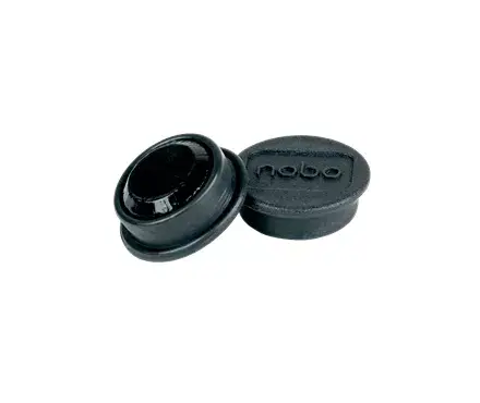 Board magnet NOBO 1915291 — black, 24 mm, pack of 10 Photo 4