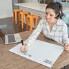NOBO 1915602 glass magnetic whiteboard 430x560 mm Photo 2