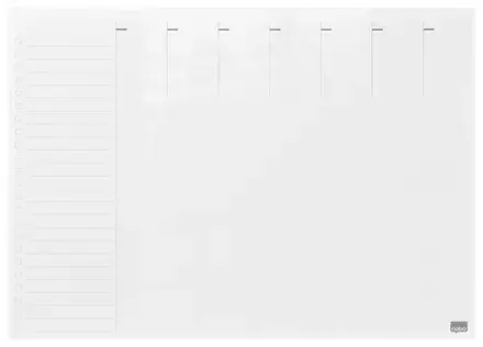 NOBO 1915602 glass magnetic whiteboard 430x560 mm Photo 3