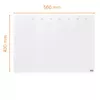 NOBO 1915602 glass magnetic whiteboard 430x560 mm Photo 5
