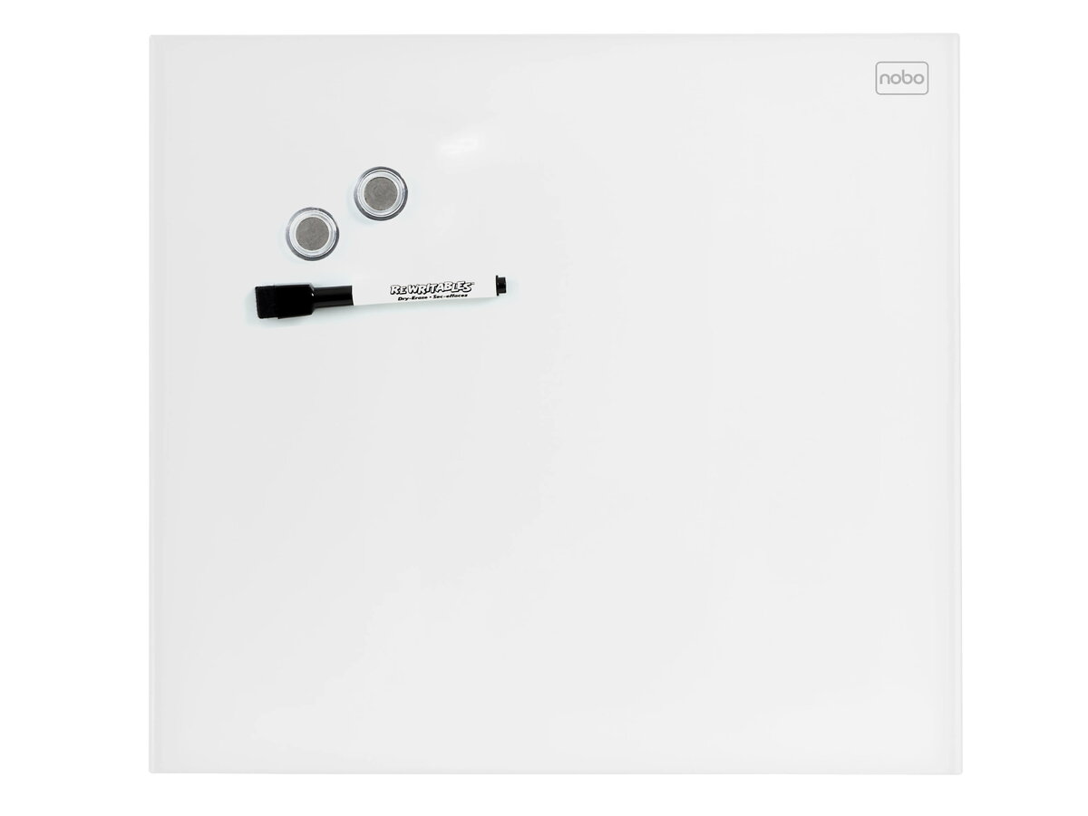 Nobo Magnētiskā stikla tāfele Tile 30x30cm