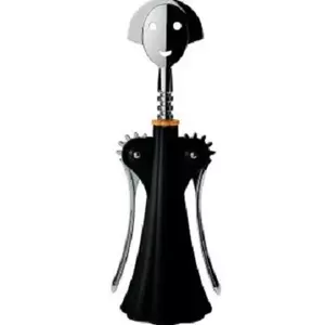 Wing Corkscrew Alessi AAM01 B Black 245 mm