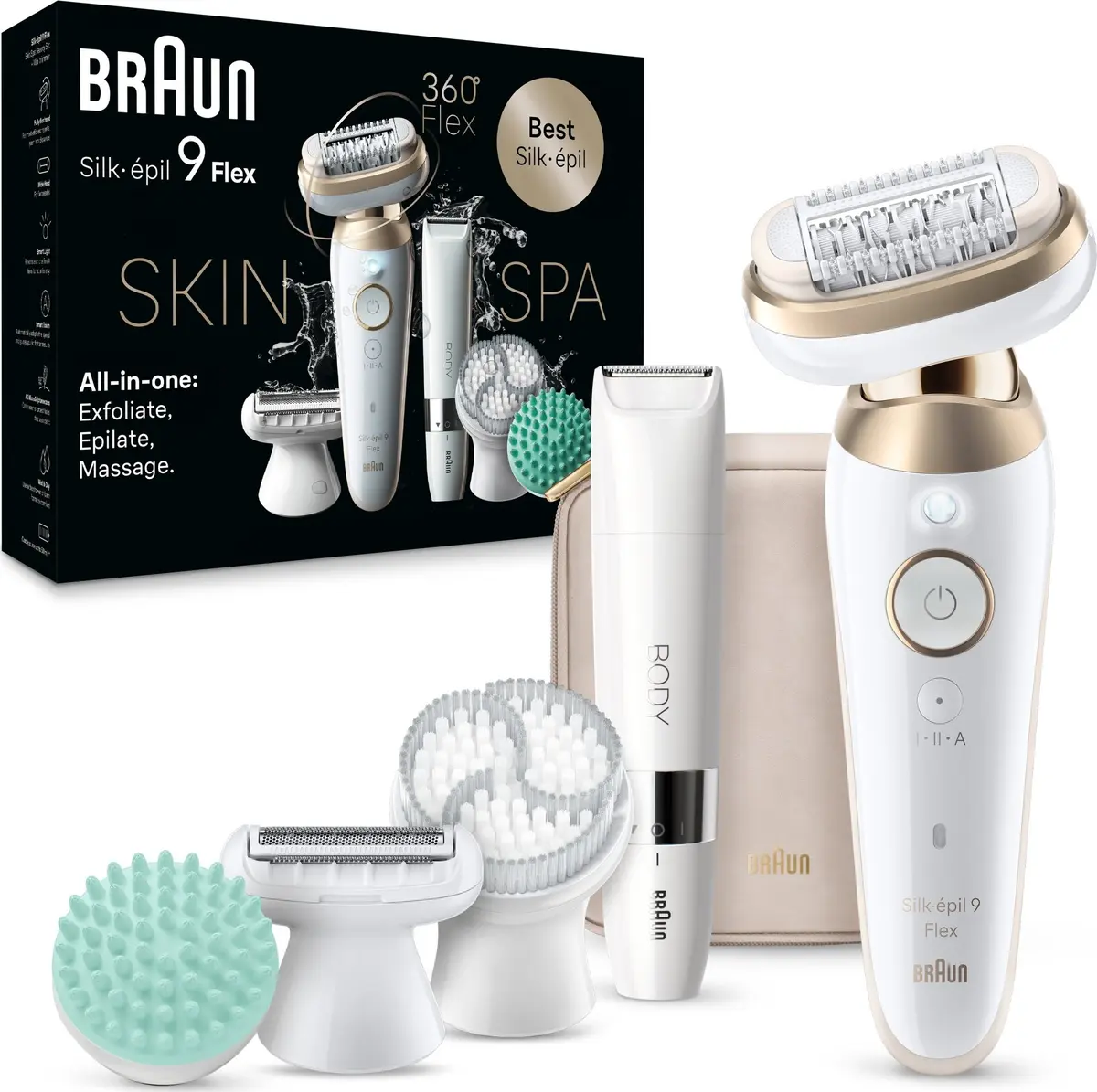 BRAUN Silk-épil 9 Flex SkinSpa 9-481 epilator Photo 20