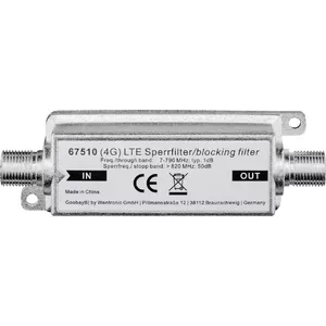 LTE/4G Bloķēšanas filtrs Goobay 67510