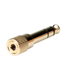 Stereo Adapter ROLINE GOLD 6.35 mm Male - 3.5 mm Female