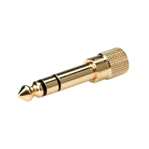 Stereo Adapter ROLINE GOLD 6.35 mm Male - 3.5 mm Female Photo 2