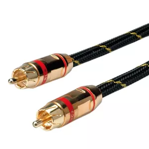 Кабель Cinch ROLINE GOLD M - M красный 2.5 м
