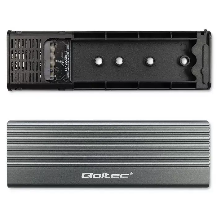 M.2 SSD korpuss QOLTEC 52267 USB‑C Photo 4
