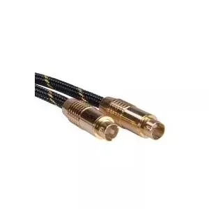 ROLINE GOLD S-Video Cable, Male / Male 5.0m S-video kabelis