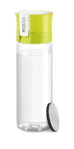 BRITA Fill&Go Vital ūdens filtrēšanas pudele 0.6 l, zaļa/caurspīdīga