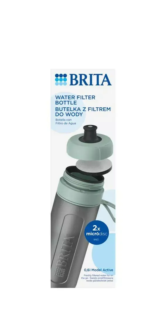 BRITA Active фильтрующая бутылка 600 мл MicroDisc Photo 12