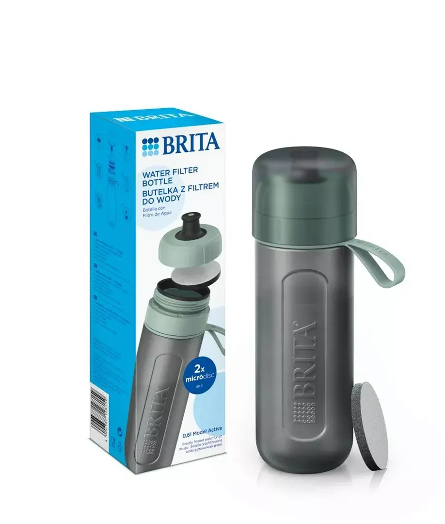 BRITA Active фильтрующая бутылка 600 мл MicroDisc Photo 13