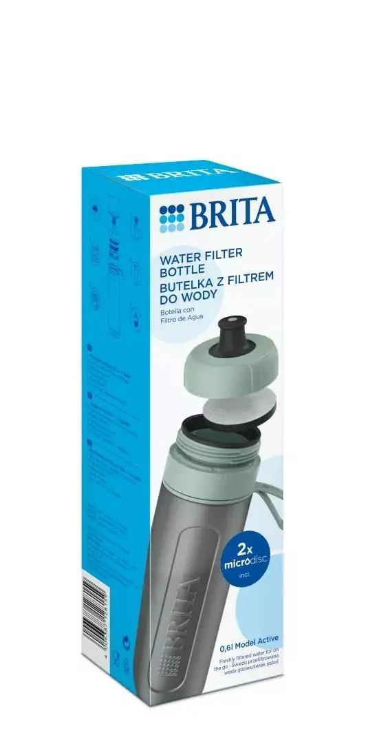 BRITA Active фильтрующая бутылка 600 мл MicroDisc Photo 14