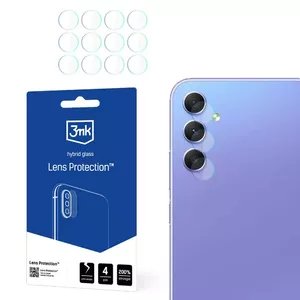 Objektīva aizsardzība 3MK Galaxy A35/A55 5G Izturīgs stikla vairogs