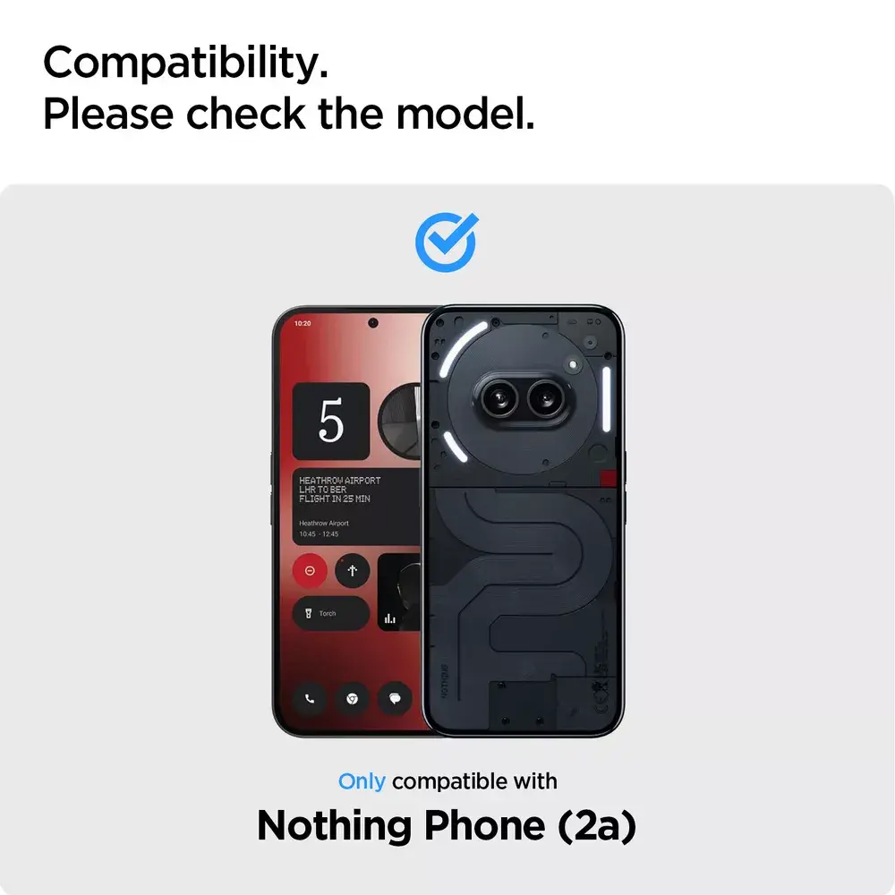 Spigen stikla ekrāna aizsargs priekš Nothing Phone (2a) Photo 6