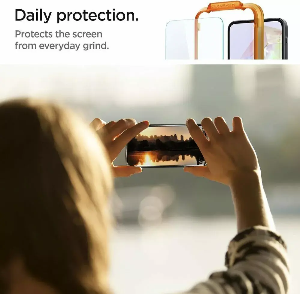 Glass Screen Protector Spigen Galaxy A35 5G Photo 6