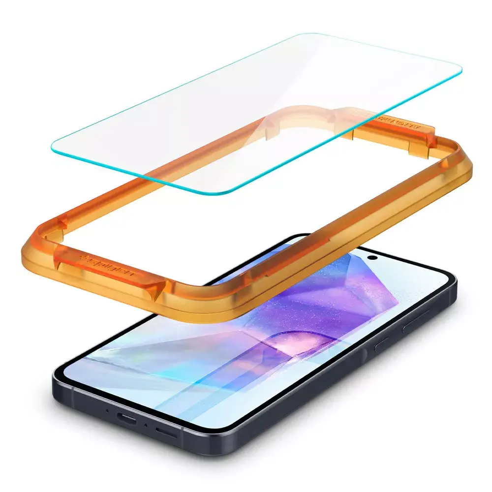 Stikla ekrāna aizsargstikls Spigen Galaxy A55 5G Photo 3