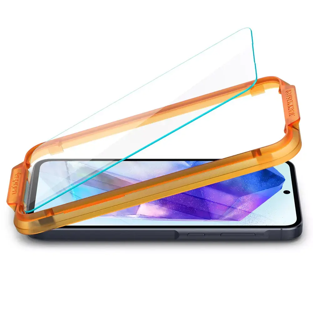 Stikla ekrāna aizsargstikls Spigen Galaxy A55 5G Photo 4
