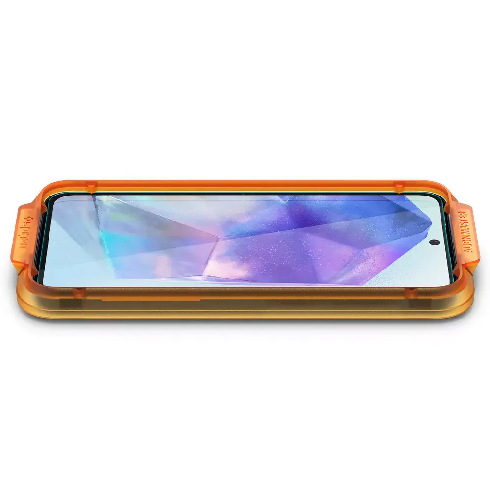 Stikla ekrāna aizsargstikls Spigen Galaxy A55 5G Photo 5