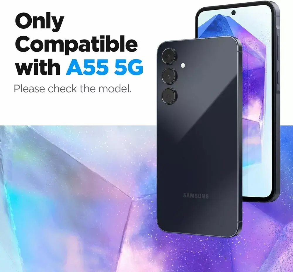 Stikla ekrāna aizsargstikls Spigen Galaxy A55 5G Photo 6