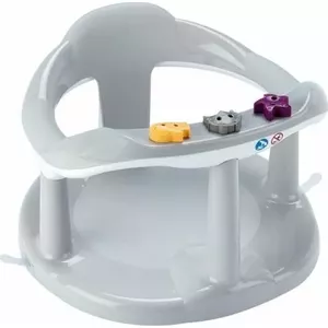 Кресло для купания Thermobaby MON34, серое — детское сиденье для ванны, модель ABS1