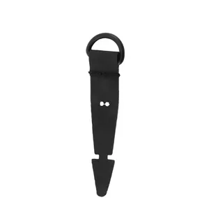 D-ring accessory MOBILIS 001089 Black 22mm width