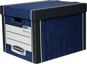 Fellowes Fast Fold 0061001-BLUE Woodgrain document folding board, 2 pcs, blue