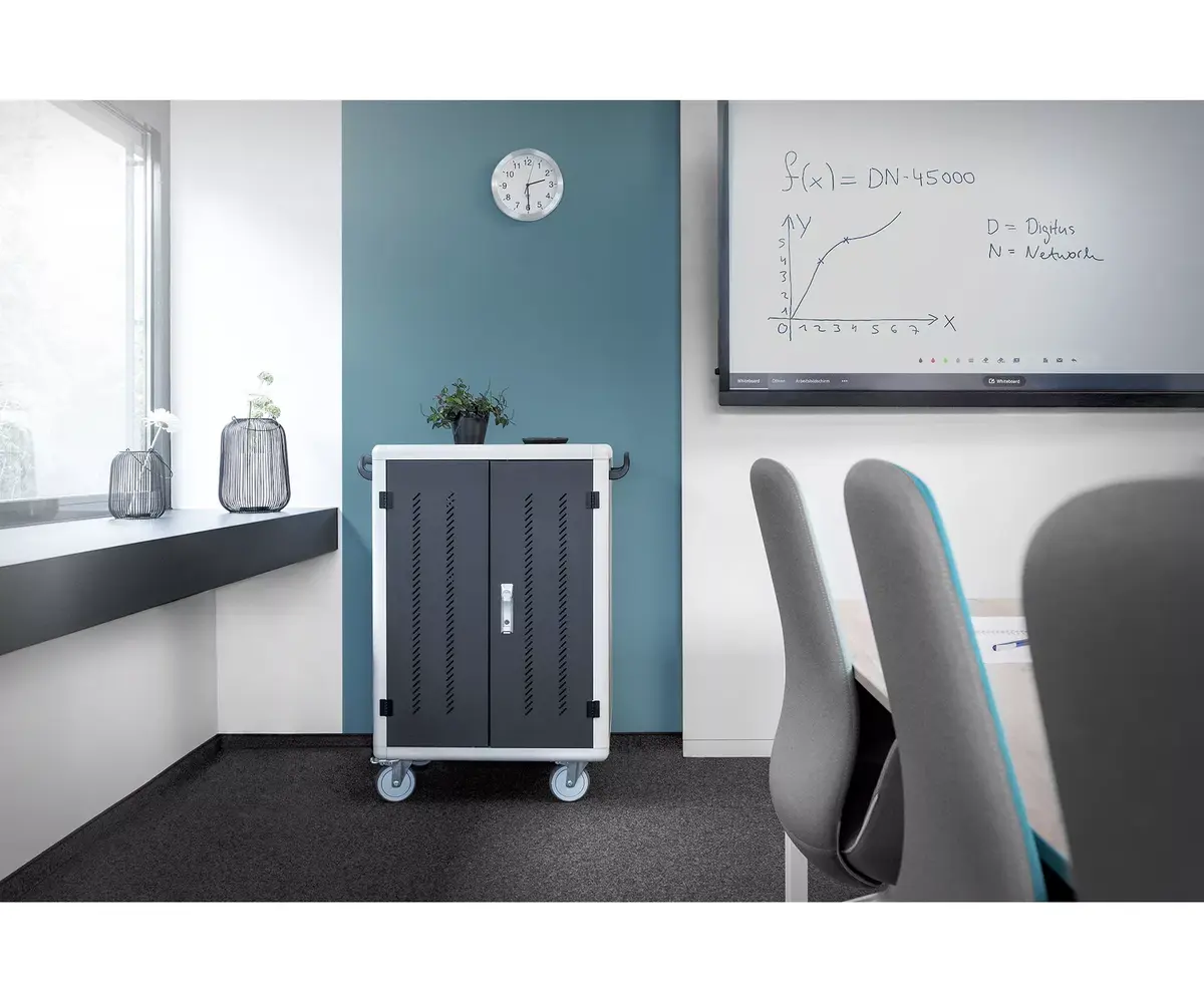 Зарядная тележка Digitus DN-45002 для 30 ноутбуков и планшетов Photo 2