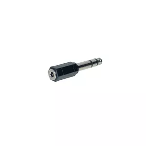 Переходник Alcasa AD-3563 6.3mm на 3.5mm черный