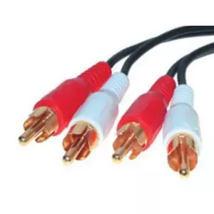 Аудиокабель ShiverPeaks BS40502 1.5м 2xRCA Черный