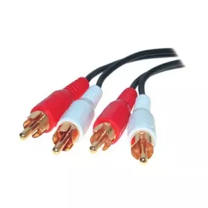 Аудиокабель 2 x RCA/2 x RCA 0.5m ShiverPeaks