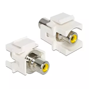 Переходник RCA желтый DeLOCK 86306