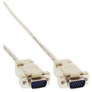 InLine 2m VGA m/m VGA cable VGA (D-Sub) Beige