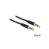 Аудиокабель DeLOCK 3.5mm - 3.5mm 0.5m Photo 2