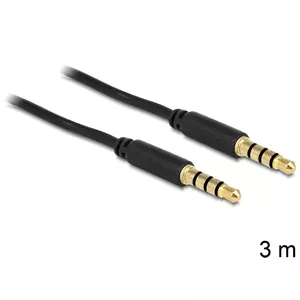 Audio Cable DeLOCK 3.5mm - 3.5mm 3m