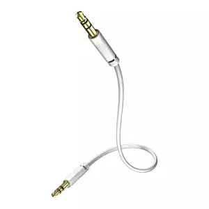 Inakustik 0.5m Star MP3 audio cable 3.5mm 2 x RCA White