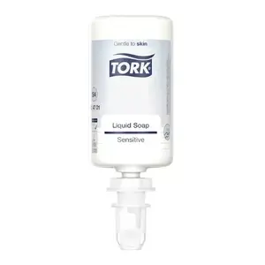 Жидкое мыло для рук Tork 424701 для чувствительной кожи, мягкая формула, сменный блок