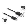 DeLOCK USB 2.0 kabelis Type-A uz Type-C 60W Photo 2