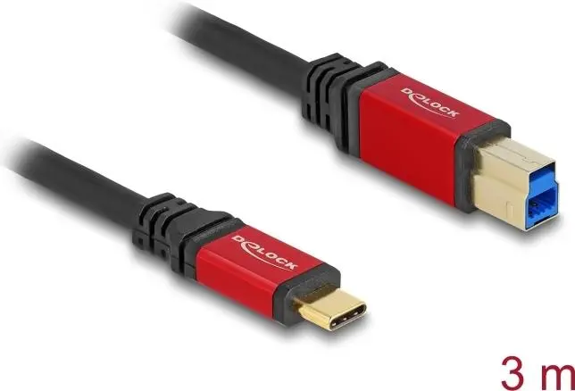 DeLOCK USB kabelis USB Type-C vīrietis