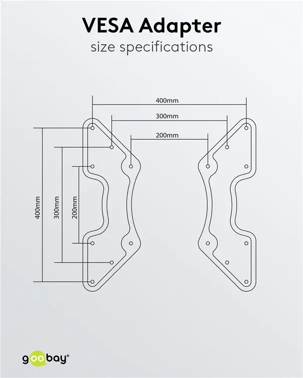 VESA Adapter Goobay 60134 Photo 7