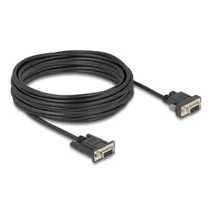 Serial Cable DeLOCK 88240 10 m DB-9 Black