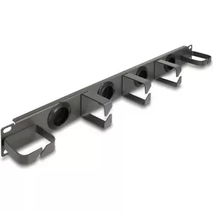 Cable management panel DeLOCK 66751 Grey Metal 48.3 cm