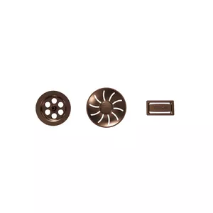 Customization Set for Teka Radea R10 Sinks Copper Stainless Steel PVD Treatment
