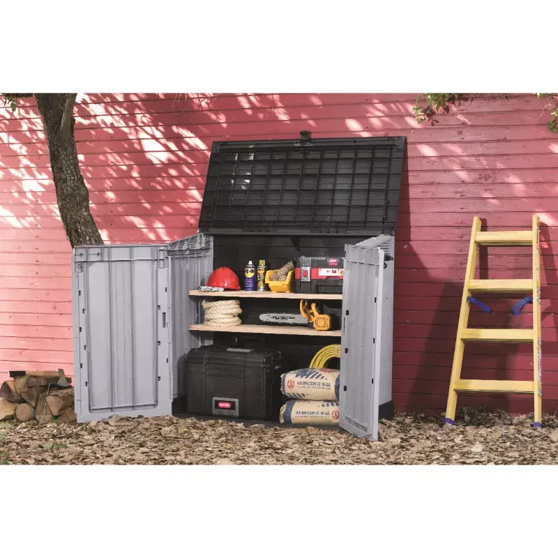 Uzglabāšanas kaste Keter MIDI pelēki‑melna 132x71.5x113.5 cm Photo 2