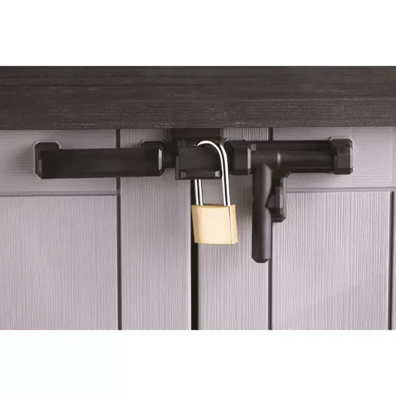 Uzglabāšanas kaste Keter MIDI pelēki‑melna 132x71.5x113.5 cm Photo 4