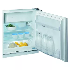 Whirlpool WBUF011 combi-fridge Built-in 126 L E Grey