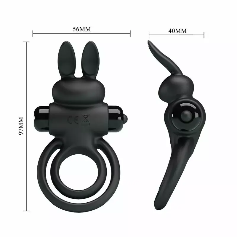 Vibrator Rabbit Ring Pretty Love D-237572 Photo 6